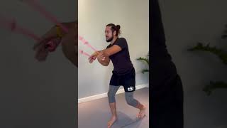 Beginner Rope Flow Pattern! Like and share for more tutorials ❤️🙏🏼 #ropeflow