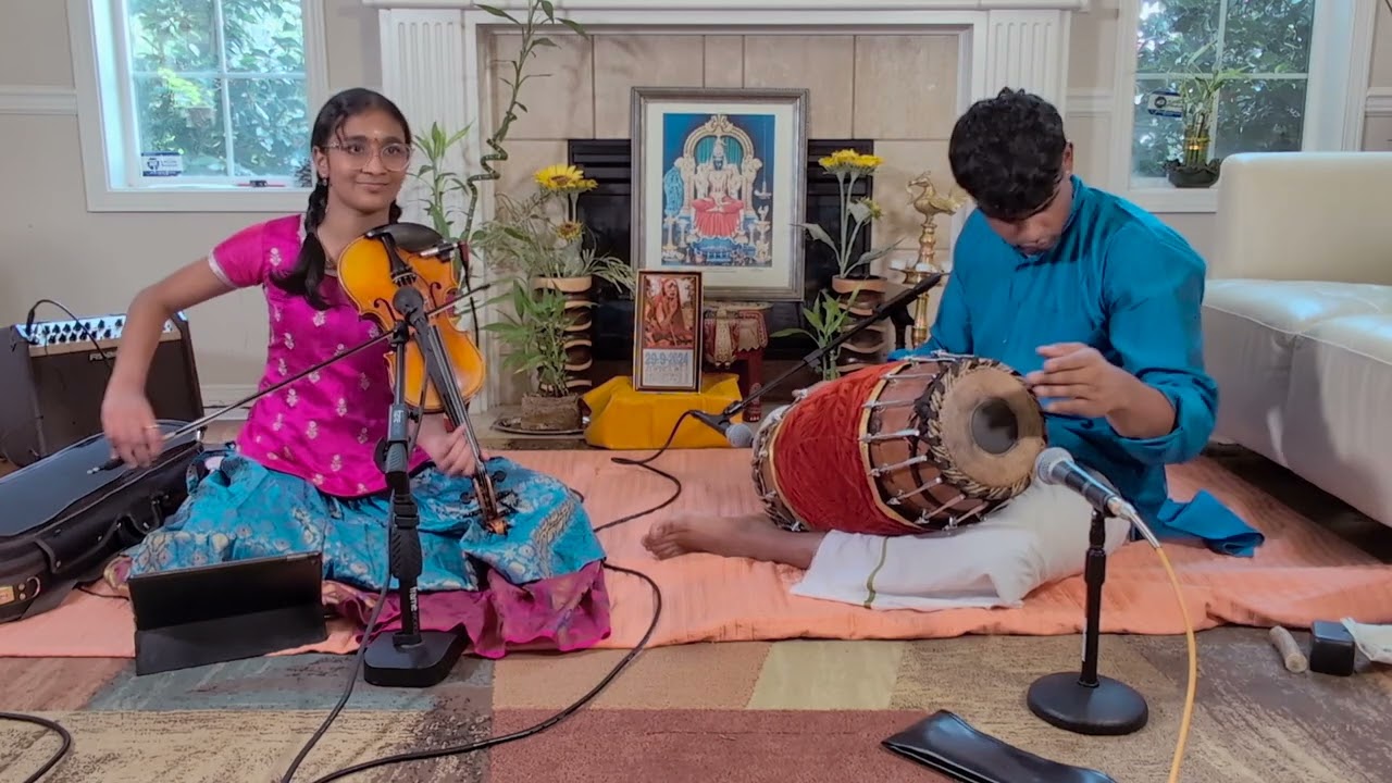 VeenaVaadini 5th Annual Navarathiri Celebrations - Day 6 - Amrutha Varshini (Violin)