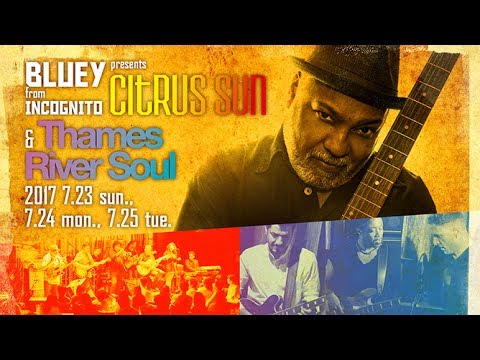 Bluey from INCOGNITO presents "CITRUS SUN & THAMES RIVER SOUL" : BLUE NOTE TOKYO 2017 trailer