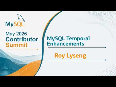 Video Thumbnail: Native DATETIME WITH TIME ZONE Support in MySQL