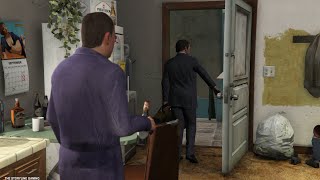 GTA 5 - Mission 58 Cleaning out the Bureau 100% Gold Medal - Gameplay
