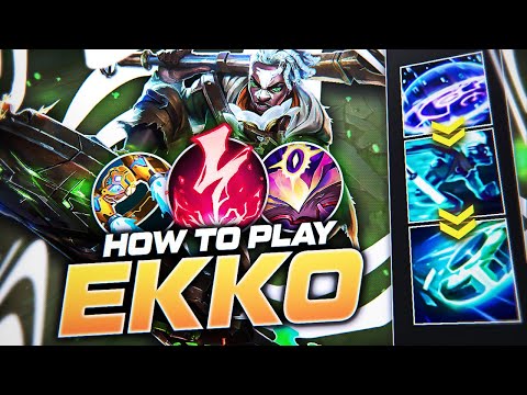 HOW TO PLAY EKKO MID & CARRY SEASON 12 | Build & Runes | Season 12 Ekko guide | League of Legends
