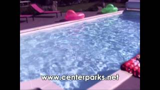 preview picture of video 'Center Parcs - 84 - Gite Keroure , visite de la piscine et découverte de cette location bretagne'