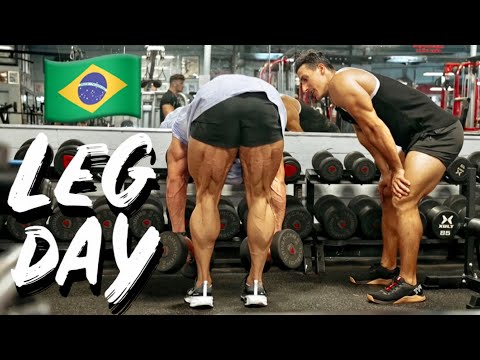 Olympia Leg Day w/ Caike Carlos DeOliveira