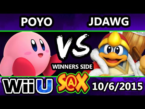 S@X 118 - SiVa | Poyo (Luigi, Kirby) Vs. Jdawg (King DDD) SSB4 Tournament - Smash Wii U - Smash 4