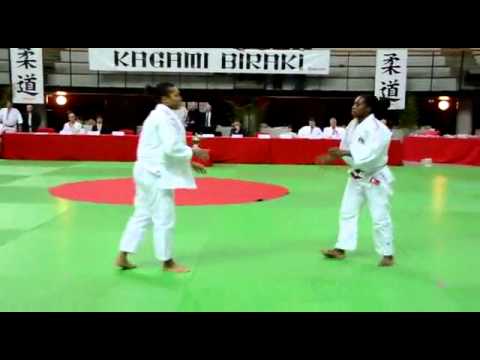 Démonstration Lucie Décosse et Gévrise Emane, Cérémonie des voeux 2013