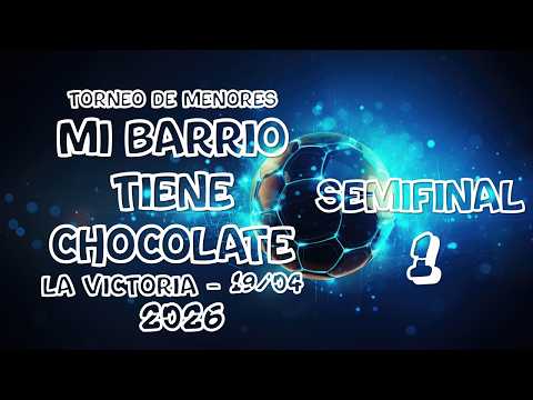 TORNEO DE MENORES - MI BARRIO TIENE CHOCOLATE - Team Virrey VS Unión San Luis -Semifinal 1
