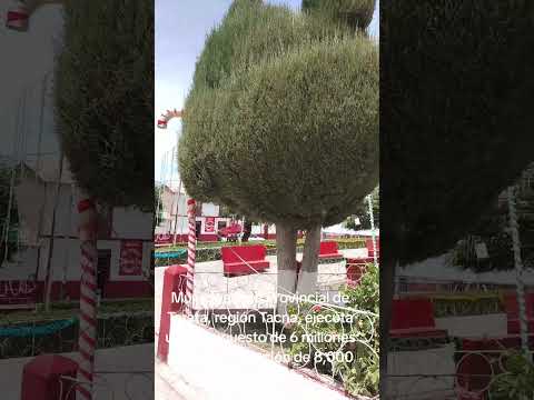 municipalidad provincial de Tarata, ubicada a 1.30 horas de Tacna...