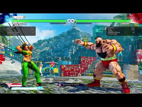 STREET FIGHTER V (BETA PHASE 3) Laura V-Trigger Cancel Combos