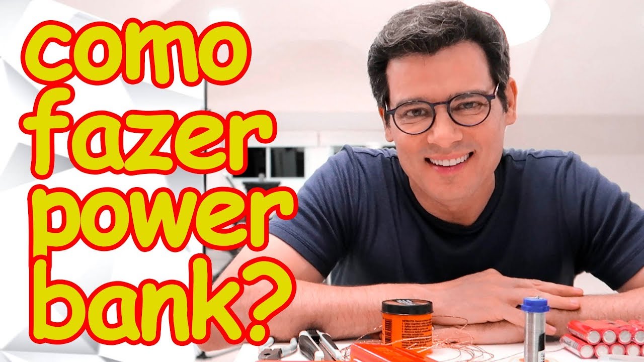 TENTEI FAZER UM POWER BANK PODEROSO