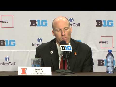 Illinois Postgame Press Conference vs Michigan 3/14/14