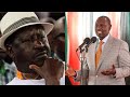 'WACHA KUNISUMBUA NA MAMBO YA MA-SERVER!' RUTO SAVAGELY ANSWERS RAILA ON OPENING OF IEBC SERVERS!!