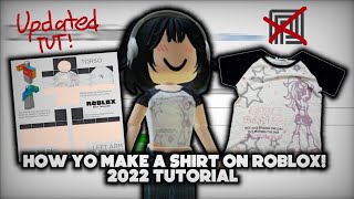 How to MAKE and UPLOAD a shirt on ROBLOX! Tutorial | FULL GUIDE