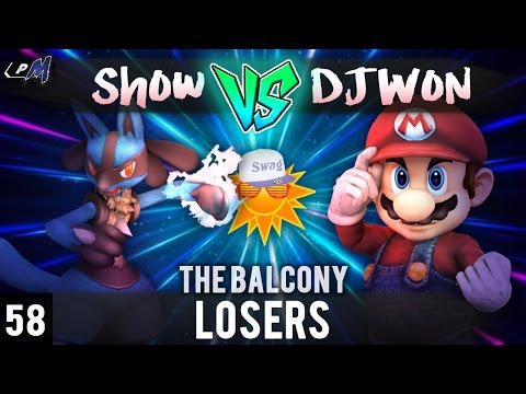 PM @ the Balcony 58 - Losers ft. DJ Won(Mario) VS Showtime (Lucario)