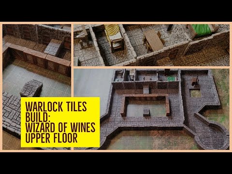 Warlock Tiles Build: Wizard of Wines Upper Floor