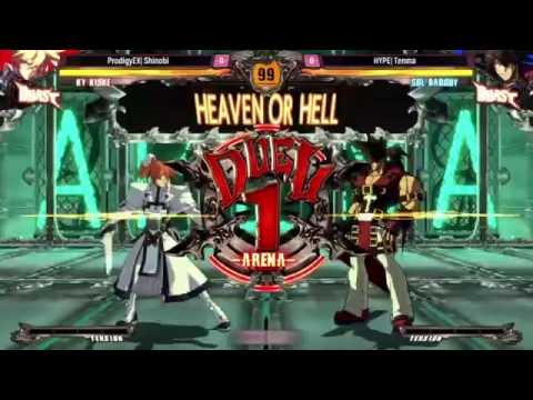 CEOTAKU 2016 GGXrd R Pools A - ProdigyEX Shinobi vs HYPE Tenma