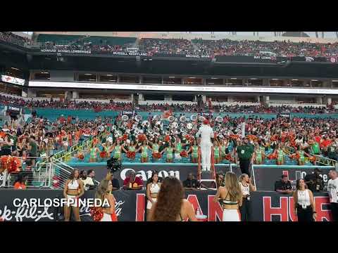 Miami Hurricanes Band of the Hour new fourth down March