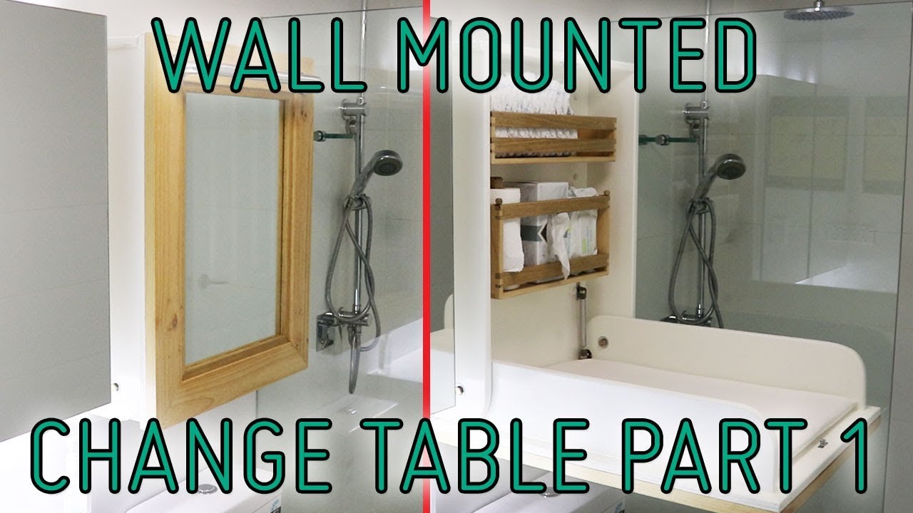 Watch video How I Built A Wall Mounted Change Table - part 1 Now How I Built A Wall Mounted Change Table - part 1