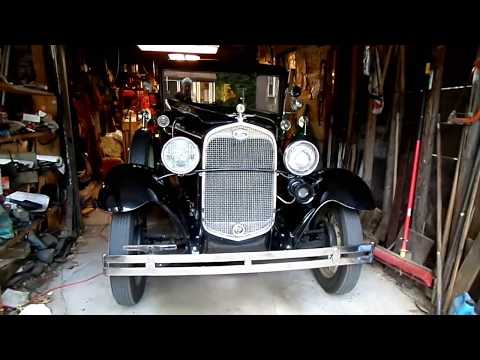Model A Ford Quartz Halogen Headlamp Conversion Kit Installation