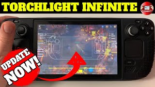 Is Torchlight Infinite Finally Controllable on the Steam Deck - Update