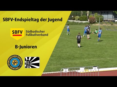 SBFV-Endspieltag der Jugend: B-Junioren SF Eintracht Freiburg - FC 08 Villingen