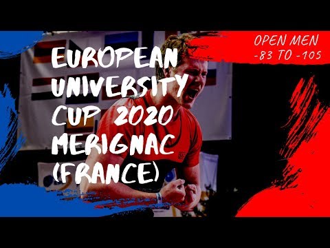 Men, 83 to 105 kg - European Open University Cup 2020 In Classic Powerlifting