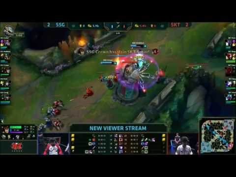 SKT FAKER AND SSG CROWN