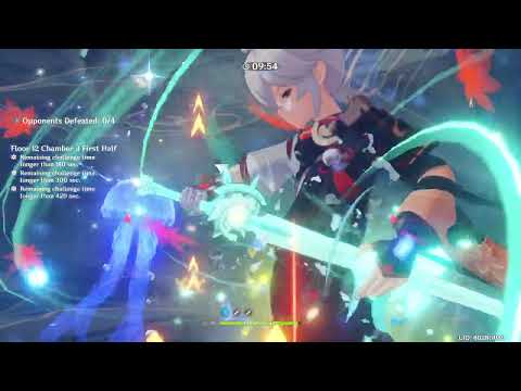 Genshin Impact 3.1 - Spiral Abyss Floor 12 Run (9 Stars) Take 2