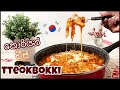 කොරියන් චීස් තොක්බොක්කි | Korean Cheese Tteokbokki (sinhala recipe)