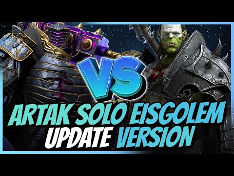 Raid: Shadow Legends | Artak Solo Ice Golem - Updated Version - Now even safer