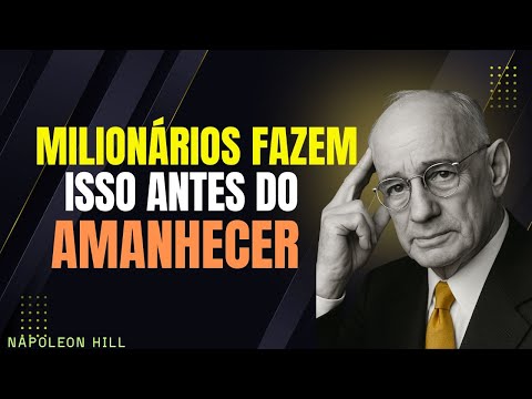 Antes de o Sol Nascer, Faça ISSO — e o Universo Vai Trabalhar por Você | Napoleon Hill