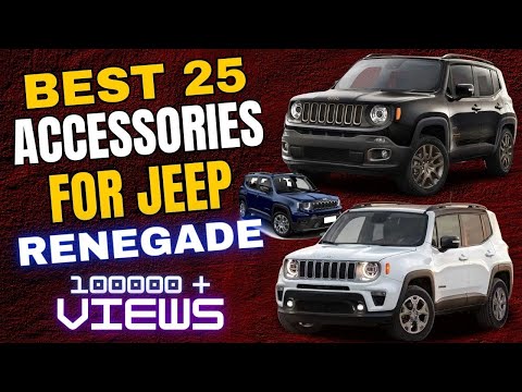 25 Different Accessories MODS You Can Install In Your JEEP RENEGADE For Interior Exterior