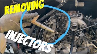HOW TO REMOVE FUEL INJECTORS FROM 2006 - 2018 FREIGHTLINER SPRINTER 2500