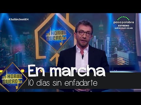 El desafío de Pablo Motos ¿Serías capaz de estar 10 días sin enfadarte? - El Hormiguero 3.0