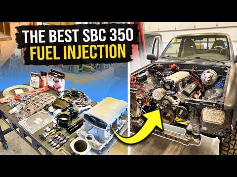 Holley High Ram EFI AND Terminator X ECU For The 350 Chevy Swapped Toyota Pickup!!