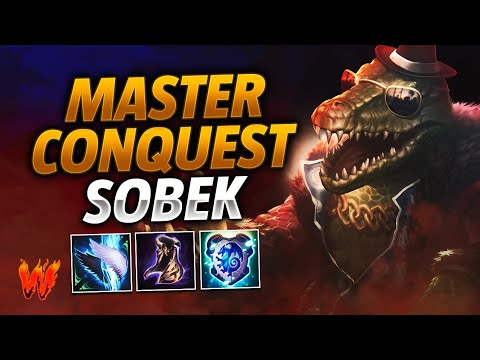 SOBEK, PEGAMENTO NUNCA DECEPCIONA - Warchi - Smite Master Conquest