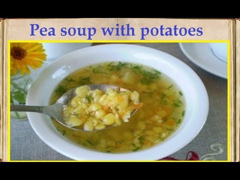 Pea soup with potatoes / Book of recipes / Bon Appetit