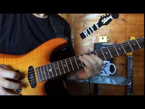 Intro Riff: Jake to the Bone - TOTO (How to play / Cómo tocar)
