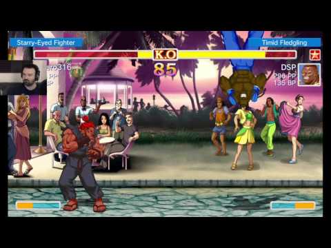 Ultra Street Fighter 2 1st Online MP pt4 - vs. the OP Squad
