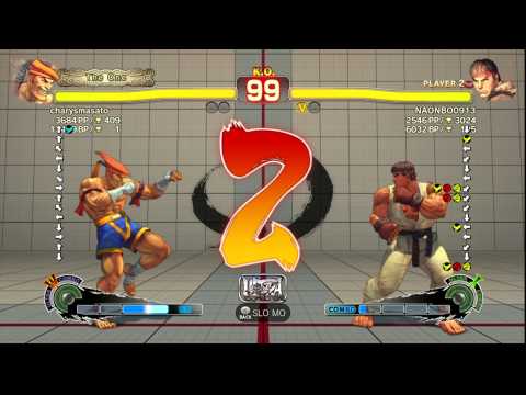 USFIV~ Adon (charysmasato) vs.  Ryu (NAONBOON913) HD