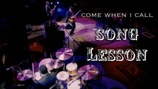 John Mayer- Come When I Call (Live at LA) Tutorial Lesson Verse Riffs