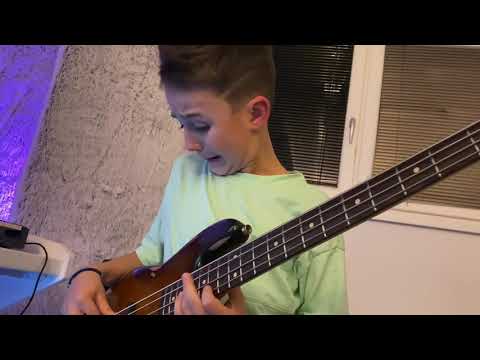 (10yrs) AronTheBassist -  #AllINeedChallenge by Jacob Colier