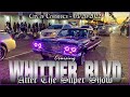 Cruising Whittier Blvd after Lowrider Super Show 03/20/2022