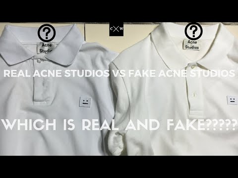 How To Spot Fake ACNE STUDIOS Clothes