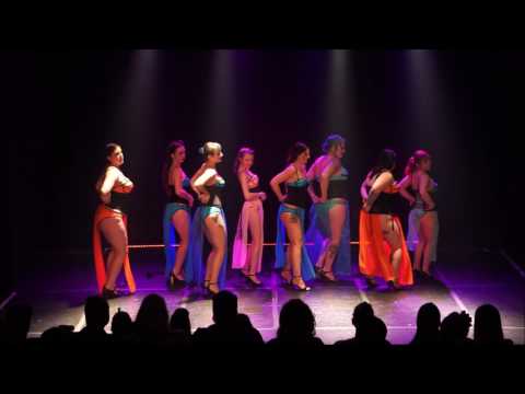 Neo Burlesque students perform Tessellate- The Bombshell Burlesque Academy