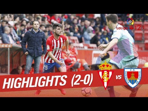 Highlights Sporting de Gijón vs CD Numancia (2-0)