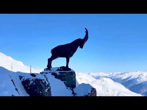 Piz Nair 3‘057 m near St. Moritz in Switzerland