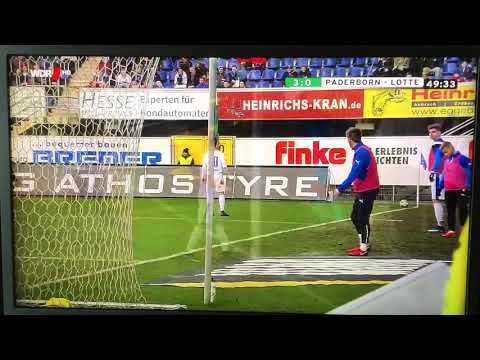 Direkte Ecke SC Paderborn - SF Lotte 27.01.2018