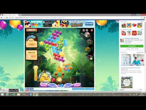 Angry Birds POP! on Facebook - Level 9 Walkthrough