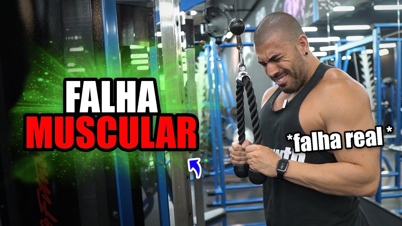 Dicas para chegar na falha muscular mais fácil